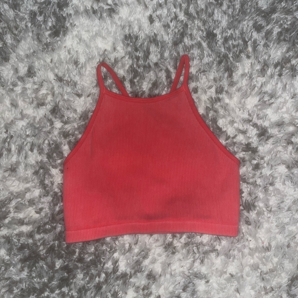 red Target brand crop top size s